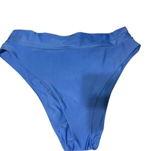 Aerie Blue Bikini High-Cut Swimwear